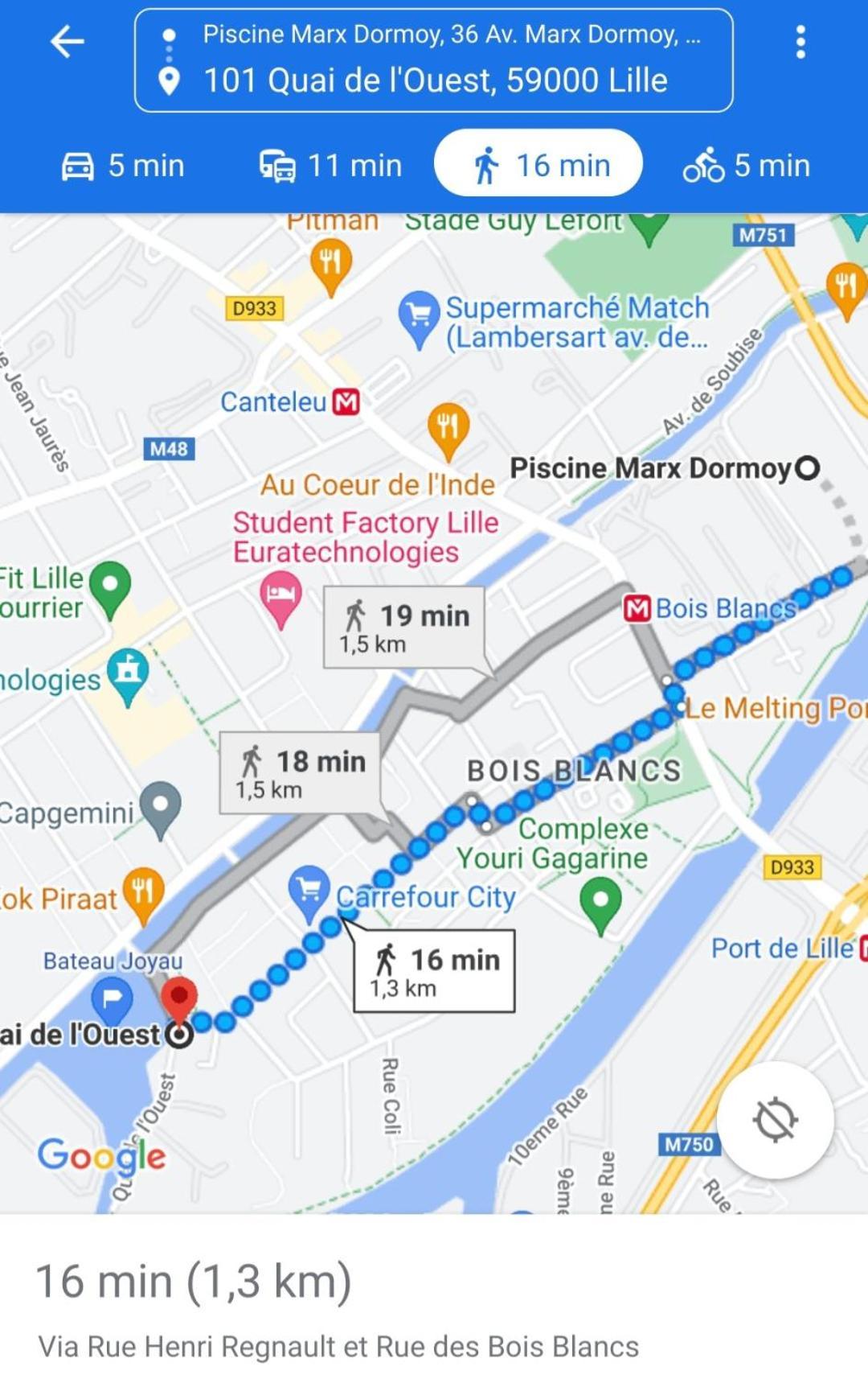 شقة Bateau Peniche Lille - Euratechnologie المظهر الخارجي الصورة